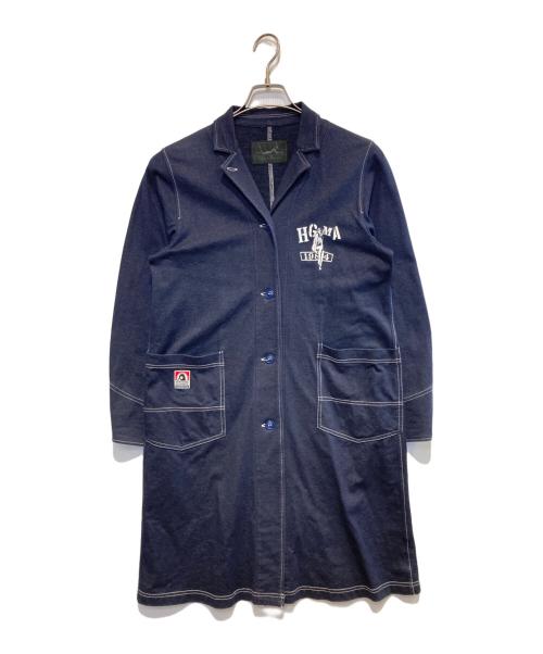 Hysteric Glamour（ヒステリックグラマー）Hysteric Glamour (ヒステリックグラマー) ショップコート インディゴ サイズ:Freeの古着・服飾アイテム