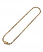 glitterグリッター）の古着「Baguette Tennis Chain Necklace」