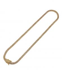 glitter（グリッター）の古着「Baguette Tennis Chain Necklace」