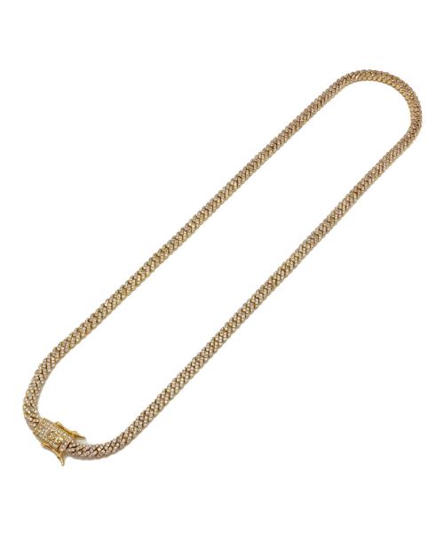 glitter（グリッター）glitter (グリッター) Baguette Tennis Chain Necklaceの古着・服飾アイテム
