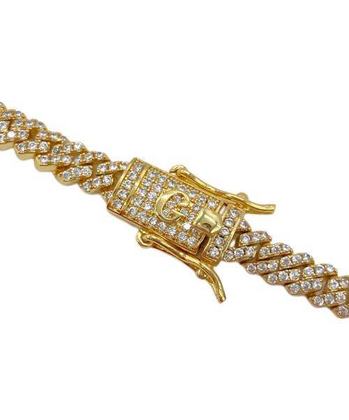 glitter（グリッター）glitter (グリッター) Baguette Tennis Chain Necklaceの古着・服飾アイテム