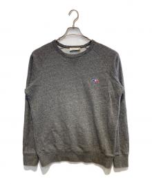 maison kitsune（メゾンキツネ）の古着「クルーネックスウェット」｜グレー