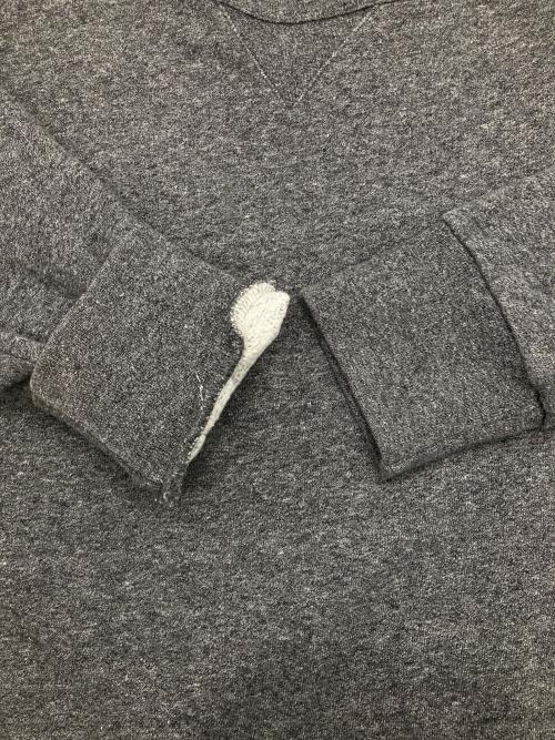 maison kitsune（メゾンキツネ）maison kitsune (メゾンキツネ) クルーネックスウェット グレー サイズ:Sの古着・服飾アイテム