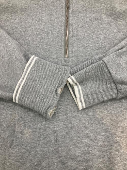 FRED PERRY（フレッドペリー）FRED PERRY (フレッドペリー) Half Zip Sweatshirt グレー サイズ:XLの古着・服飾アイテム