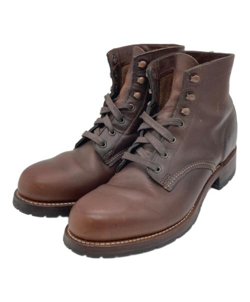wolverine 1000mile（ウルヴァリン1000マイル）wolverine 1000mile (ウルヴァリン1000マイル) プレーントゥ クラシックブーツ ブラウン サイズ:8 Dの古着・服飾アイテム