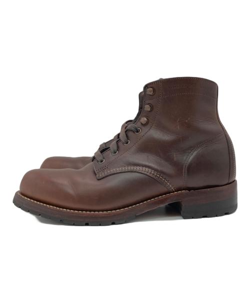 wolverine 1000mile（ウルヴァリン1000マイル）wolverine 1000mile (ウルヴァリン1000マイル) プレーントゥ クラシックブーツ ブラウン サイズ:8 Dの古着・服飾アイテム