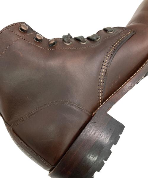 wolverine 1000mile（ウルヴァリン1000マイル）wolverine 1000mile (ウルヴァリン1000マイル) プレーントゥ クラシックブーツ ブラウン サイズ:8 Dの古着・服飾アイテム