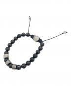 DIESELディーゼル）の古着「AGATE BRACERET」｜ブラック