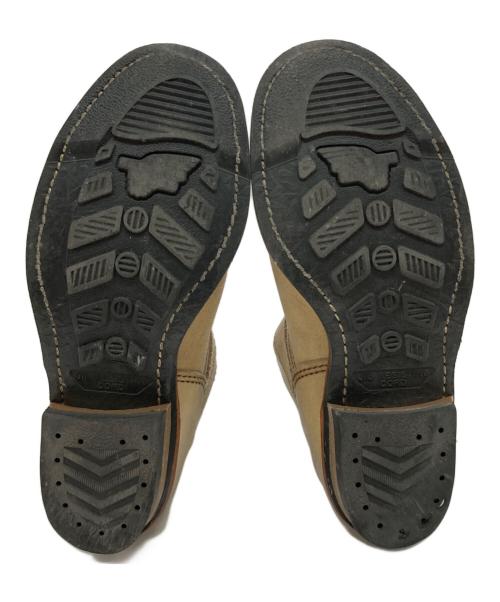 RED WING（レッドウィング）RED WING (レッドウィング) ENGINEER BOOT ベージュ サイズ:US7 1/2 Dの古着・服飾アイテム