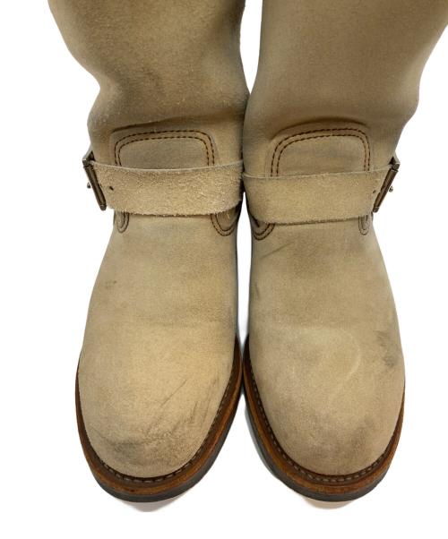 RED WING（レッドウィング）RED WING (レッドウィング) ENGINEER BOOT ベージュ サイズ:US7 1/2 Dの古着・服飾アイテム