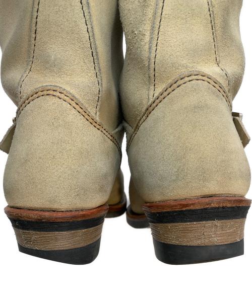 RED WING（レッドウィング）RED WING (レッドウィング) ENGINEER BOOT ベージュ サイズ:US7 1/2 Dの古着・服飾アイテム