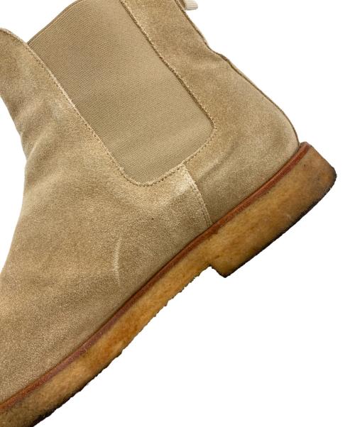 COMMON PROJECT（コモンプロジェクト）COMMON PROJECT (コモンプロジェクト) サイドゴアチェルシー ブーツ ベージュ サイズ:43（27.5〜28.0cm）の古着・服飾アイテム