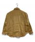 FRAMeWORK (フレームワーク) LINEN WORKシャツ ブラウン サイズ:Free：5000円