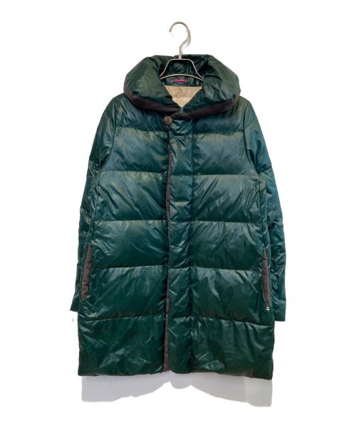 Pal'las Palace（パラスパレス）Pal'las Palace (パラスパレス) ダウンコート グリーン サイズ:3の古着・服飾アイテム