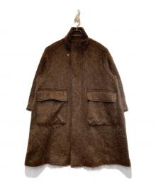 maturely（マチュアリー）の古着「Shaggy Stand Coat」｜ブラウン