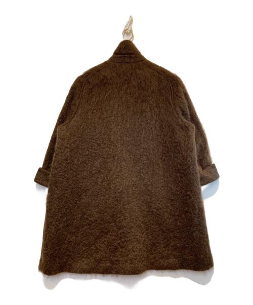 maturely（マチュアリー）maturely (マチュアリー) Shaggy Stand Coat ブラウン サイズ:Freeの古着・服飾アイテム