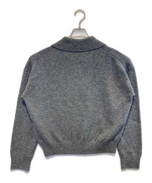 kurashi&trips publishing（クラシアンドトリップス パブリッシング）kurashi&trips publishing (クラシアンドトリップス パブリッシング) 襟付きニットセーター グレー サイズ:Freeの古着・服飾アイテム