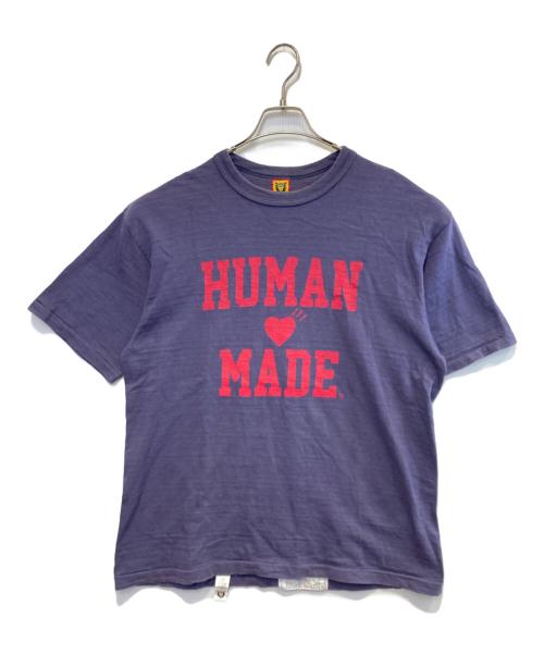 HUMAN MADE（ヒューマンメイド）HUMAN MADE (ヒューマンメイド) プリントカットソー ネイビー サイズ:XLの古着・服飾アイテム