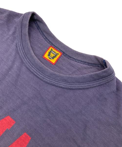 HUMAN MADE（ヒューマンメイド）HUMAN MADE (ヒューマンメイド) プリントカットソー ネイビー サイズ:XLの古着・服飾アイテム