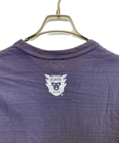 HUMAN MADE（ヒューマンメイド）HUMAN MADE (ヒューマンメイド) プリントカットソー ネイビー サイズ:XLの古着・服飾アイテム
