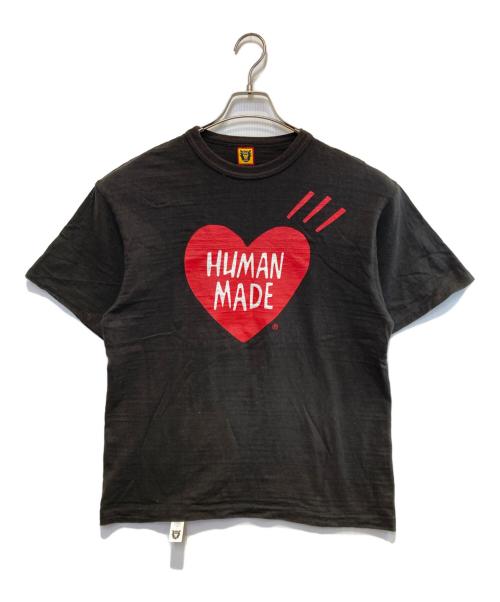 HUMAN MADE（ヒューマンメイド）HUMAN MADE (ヒューマンメイド) プリントカットソー ブラック サイズ:Lの古着・服飾アイテム