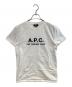 A.P.C.（アーペーセー）の古着「クルーネックカットソー」｜ホワイト