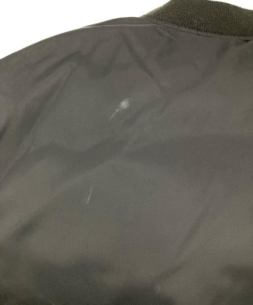 Mila Owen（ミラオーウェン）Mila Owen (ミラオーウェン) マフラー付ダウンMA-1 ブラックの古着・服飾アイテム