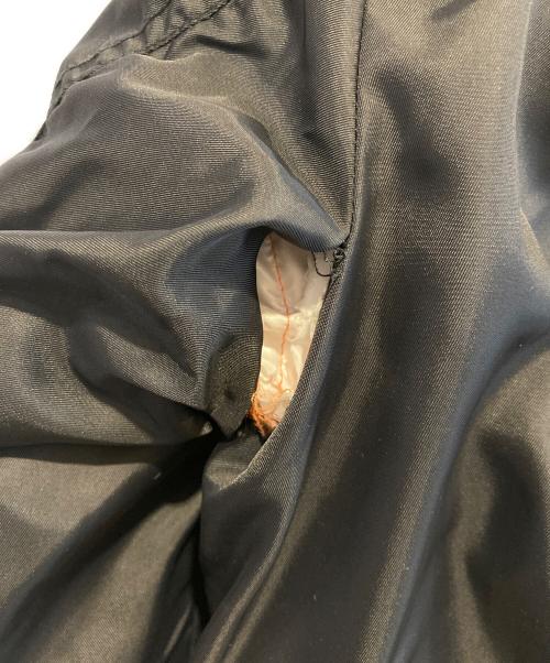 Mila Owen（ミラオーウェン）Mila Owen (ミラオーウェン) マフラー付ダウンMA-1 ブラックの古着・服飾アイテム