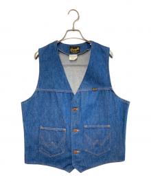 Wrangler（ラングラー）の古着「［古着］デニムベスト」｜インディゴ