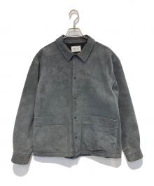 KUON（クオン）の古着「墨染 スエードレザーブルゾン」｜グレー