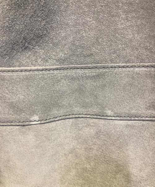 KUON（クオン）KUON (クオン) 墨染 スエードレザーブルゾン グレー サイズ:Mの古着・服飾アイテム