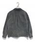 KUON (クオン) 墨染 スエードレザーブルゾン グレー サイズ:M：30000円