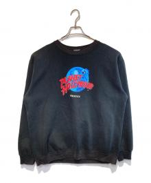 PLANET HOLLYWOOD（プラネットハリウッド）の古着「［古着］クルーネックスウェット」｜ブラック