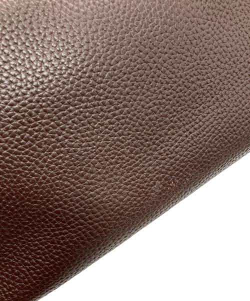 A.D.M.J.（エーディーエムジェイ）A.D.M.J. (エーディーエムジェイ) レザートートバッグ ブラウンの古着・服飾アイテム