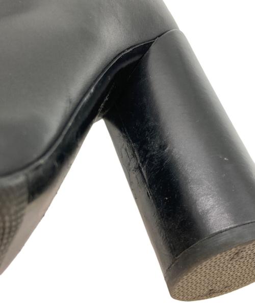 BALENCIAGA（バレンシアガ）BALENCIAGA (バレンシアガ) バックスタッズレザーロングブーツ ブラック サイズ:36の古着・服飾アイテム