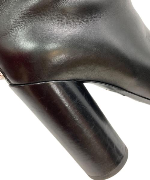 BALENCIAGA（バレンシアガ）BALENCIAGA (バレンシアガ) バックスタッズレザーロングブーツ ブラック サイズ:36の古着・服飾アイテム