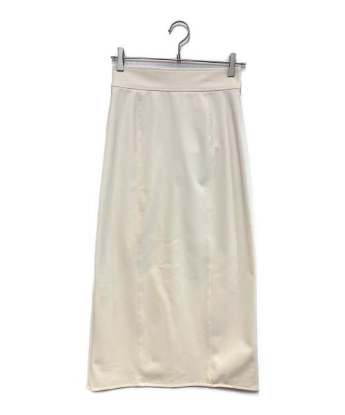 Snidel（スナイデル）Snidel (スナイデル) シンプルタイトスカート アイボリー サイズ:1 未使用品の古着・服飾アイテム