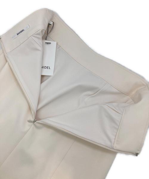 Snidel（スナイデル）Snidel (スナイデル) シンプルタイトスカート アイボリー サイズ:1 未使用品の古着・服飾アイテム