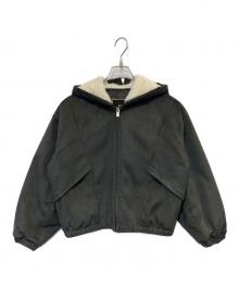 KITH（キス）の古着「フルジップフードブルゾン」｜チャコールグレー