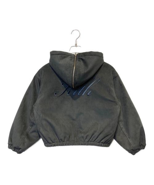 KITH（キス）KITH (キス) フルジップフードブルゾン チャコールグレー サイズ:XSの古着・服飾アイテム