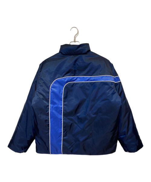 SUPREME（シュプリーム）SUPREME (シュプリーム) Stripe Puffer Jacket ネイビー×ブルー サイズ:Ｓの古着・服飾アイテム