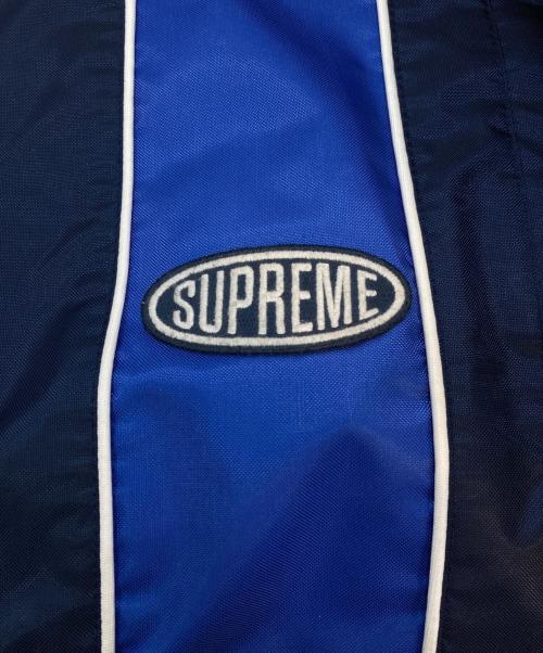 SUPREME（シュプリーム）SUPREME (シュプリーム) Stripe Puffer Jacket ネイビー×ブルー サイズ:Ｓの古着・服飾アイテム