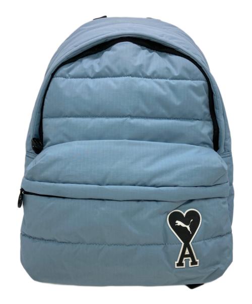 PUMA（プーマ）PUMA (プーマ) ami (アミ) BACKPACK ブルーの古着・服飾アイテム