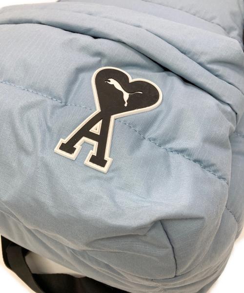 PUMA（プーマ）PUMA (プーマ) ami (アミ) BACKPACK ブルーの古着・服飾アイテム