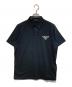 PRADA（プラダ）の古着「ポロシャツ」｜ブラック