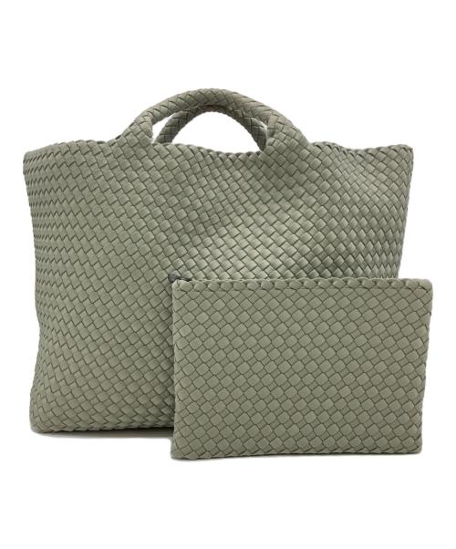 NAGHEDI（ナゲディ）NAGHEDI (ナゲディ) ST. BARTHS LARGE TOTE グリーンの古着・服飾アイテム