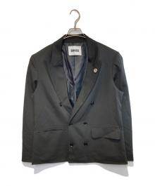 SINSS（シンス）の古着「Double tailored jacket」｜ブラック