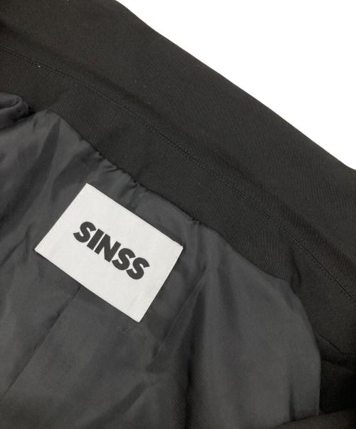 SINSS（シンス）SINSS (シンス) Double tailored jacket ブラック サイズ:Mの古着・服飾アイテム