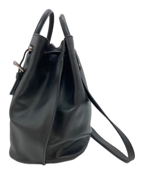 RALPH LAUREN（ラルフローレン）RALPH LAUREN (ラルフローレン) 2WAYショルダーバッグ ブラックの古着・服飾アイテム