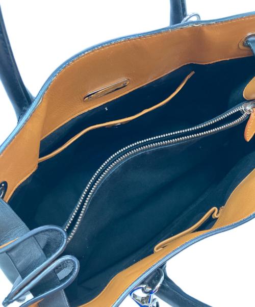 RALPH LAUREN（ラルフローレン）RALPH LAUREN (ラルフローレン) 2WAYショルダーバッグ ブラックの古着・服飾アイテム